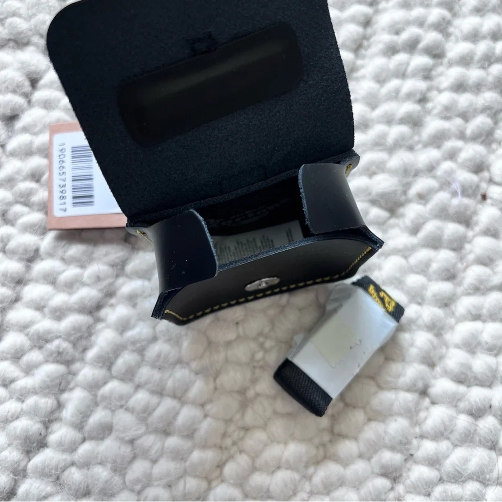 Dr. Martens Black Leather Mini Bag Keychain - Picture 6 of 6